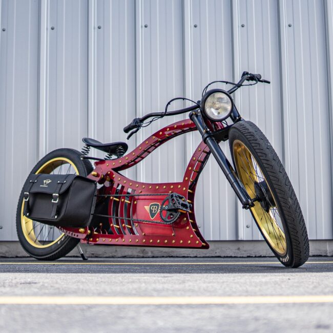 Power Bikes Iron Bike - rot-gold