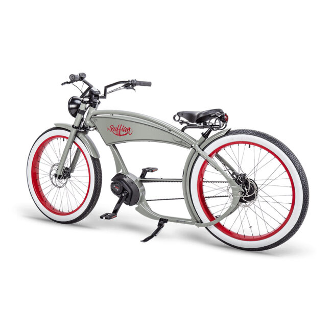 The Ruffian E-Bike Zementgrau