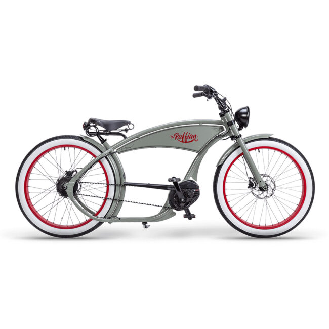 The Ruffian E-Bike Zementgrau